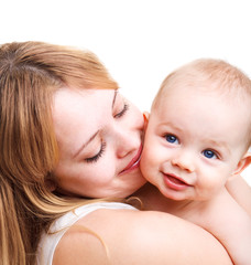 Baby and his mother