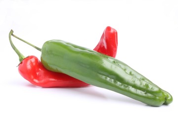 Red and green bell pepper / 菜椒