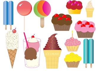 Ice Cream and Cupcakes