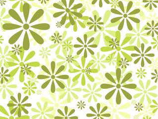 Green flower background - 20225765