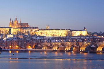 prague in winter