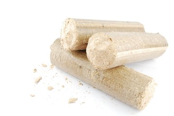 Briquettes and granulated firewood