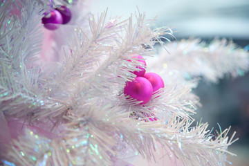 Artificial Christmas Tree Detail