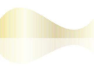 golden sound wave