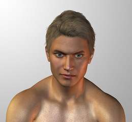 Obraz premium 男性モデル