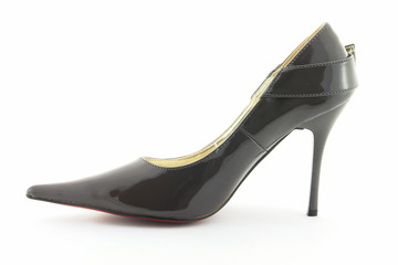 Escarpins à talons gris