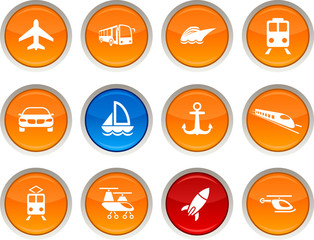 Transport icons.