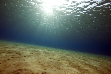 Ocean and sun