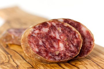 Gourmet Pepper Salami with garlic