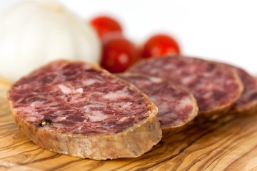 Gourmet Pepper Salami with garlic