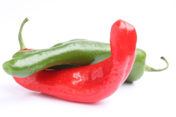 Red and green bell pepper / 菜椒