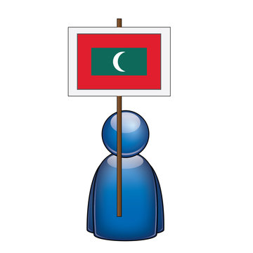 Pancarta Maldivas