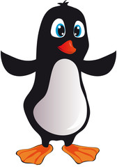 pingwin - obrazy, fototapety, plakaty