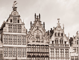 Old houses in Antwerpen