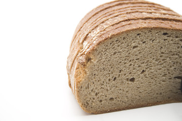 Brot geschnitten