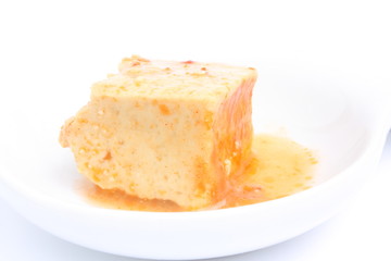 Hot bean curd preserved / 腐乳