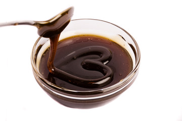 Heart from buckwheat honey