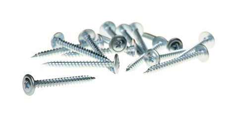 Screws isolated