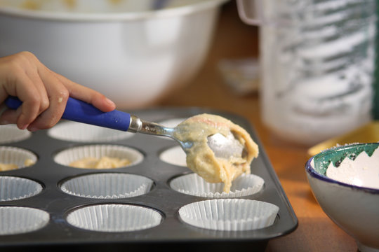 Making muffins