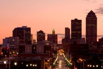 Des Moines, Iowa - center of insurance industry in US - 20252113