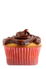 Isolated cupcake