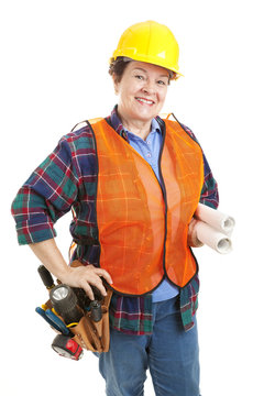 Female Construction Contractor