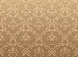 seamless damask pattern