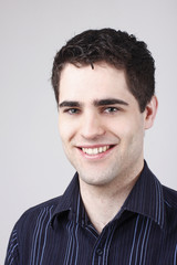 Fototapeta premium Portrait of a young male