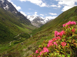 Landschaft in Tirol, Pitztal