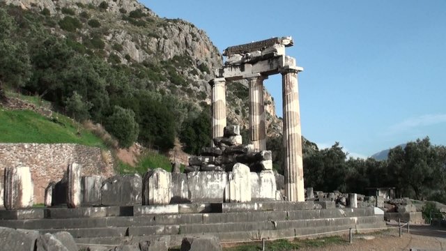Temple of Athena in Delphi