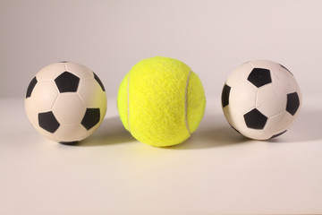 Fußball vs. Tennis
