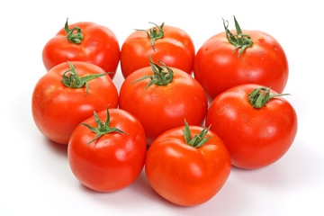 Many tomatoes