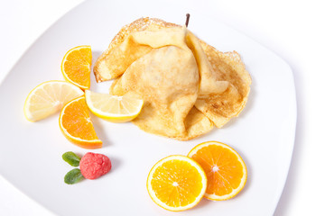 Présentation de crêpe