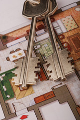 planimetria a colori con chiavi 5