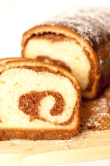 cut easter traditional cake