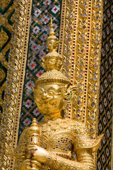 Thailand, Bangkok.The temple in the Grand palace area.