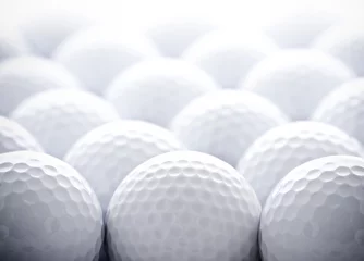 Peel and stick wall murals Golf Golf Balls