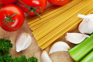 Spaghetti With Vegetables