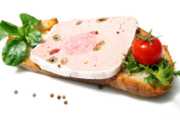 Tranche de Paté sur tranche de Paim