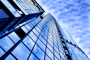 prospective view to new modern building