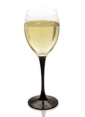 Fougeres with champagne or sparkling wine.