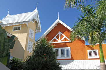 Fototapeta na wymiar maison coloniale, île Maurice