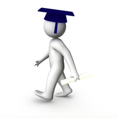 3d man graduated
