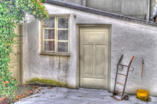 fenster mit t&uuml;r
