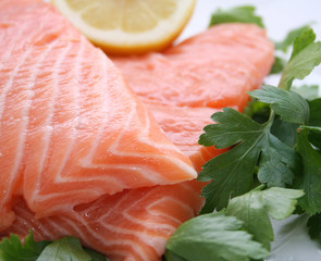 frisches Seelachsfilet