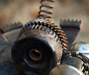 Old Parts of Machinery