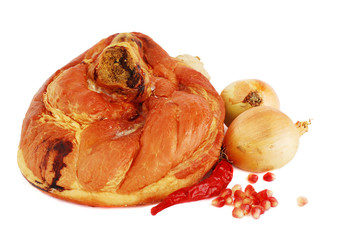 Meat and onion