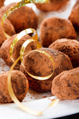 chocolate truffles.