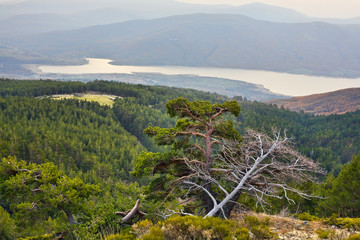 Embalse de Pinilla. Comunidad de Madrid. España