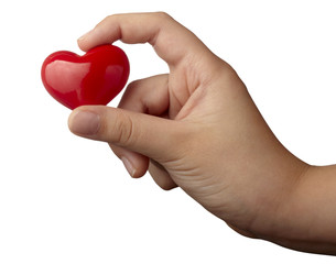 heart shape love romance hand holding